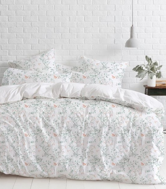 Canningvale Australia Sleep Easy&trade; Botanical Quilt Cover Set  