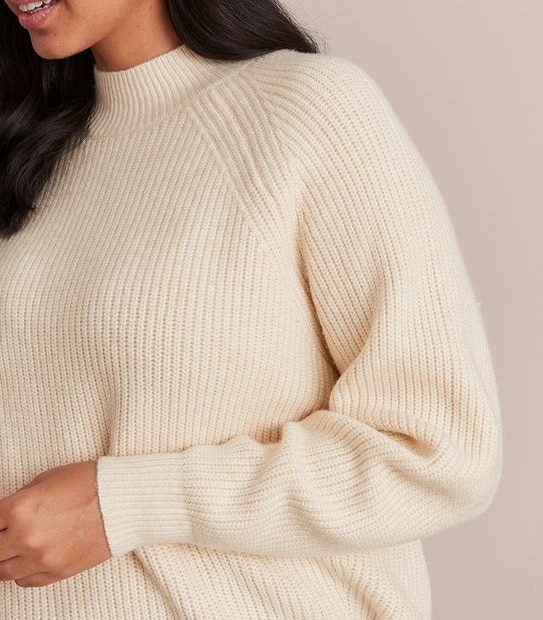 Curve Rib Jumper