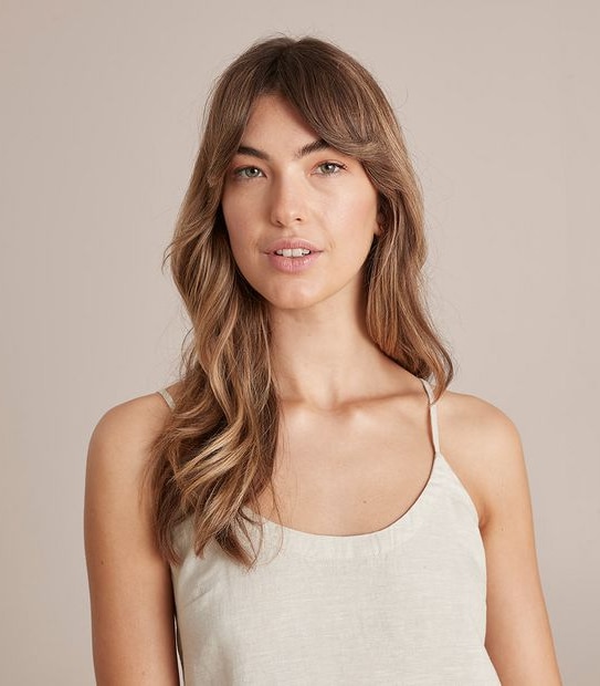 European Linen Cami Dress