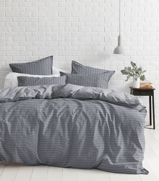 Canningvale Australia Sleep Easy&trade; Linea Quilt Cover Set  