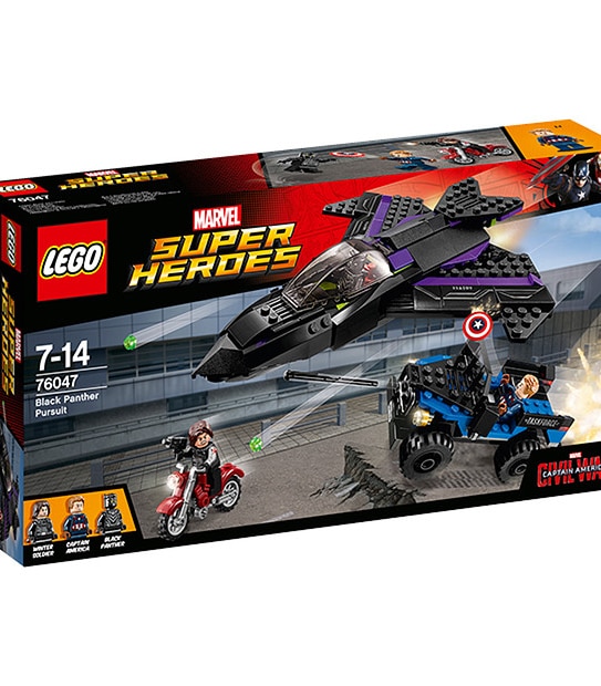 LEGO&reg; Marvel Super Heroes Black Panther Pursuit 76047