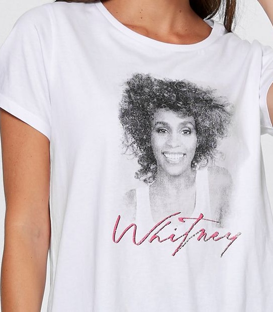 Whitney Houston Licensed T-Shirt