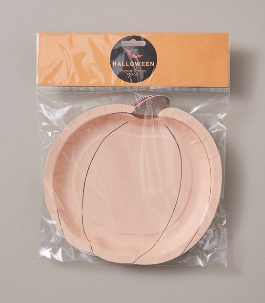 10 Pack Halloween Paper Plates