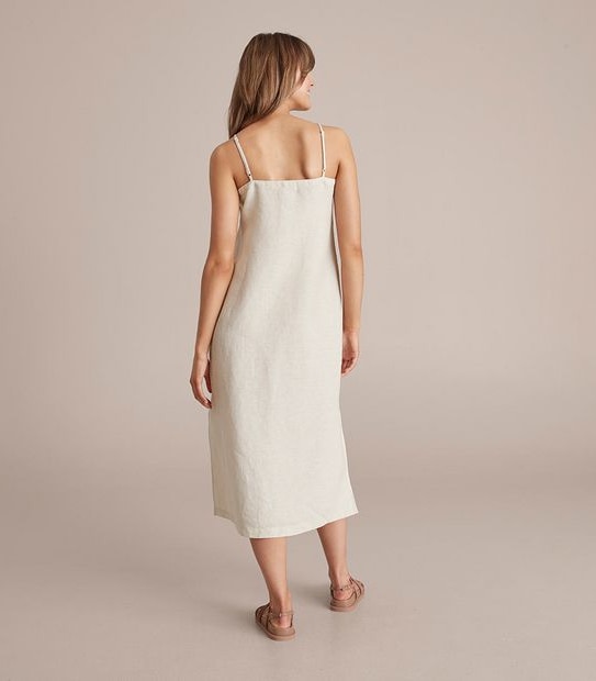 European Linen Cami Dress