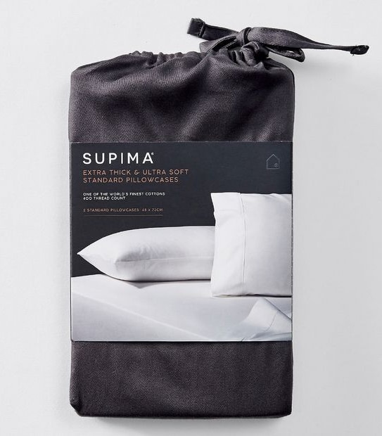 Supima 2 Pack 400 Thread Count Pillowcases