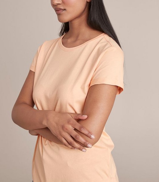 Cotton/Modal Relaxed T-Shirt 2 of 6