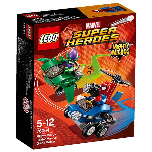 LEGO® Marvel Super Heroes Mighty Micros Spider-Man Vs. Green Goblin 76064 LEGO® Marvel Super Heroes Mighty Micros Spider-Man Vs. Green Goblin 76064