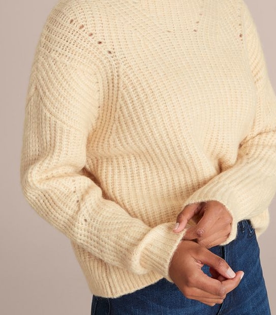 Pointelle Jumper