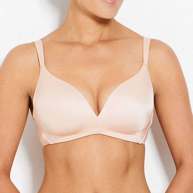Remarkable Wirefree Bra-Style JC3805HY, Skin Remarkable Wirefree Bra-Style JC3805HY, Skin