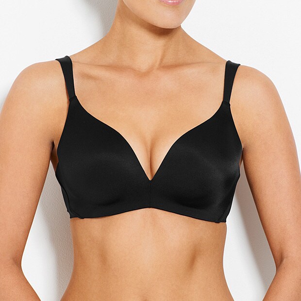 Remarkable Wirefree Bra, Black-Style JC3805HY Remarkable Wirefree Bra, Black-Style JC3805HY