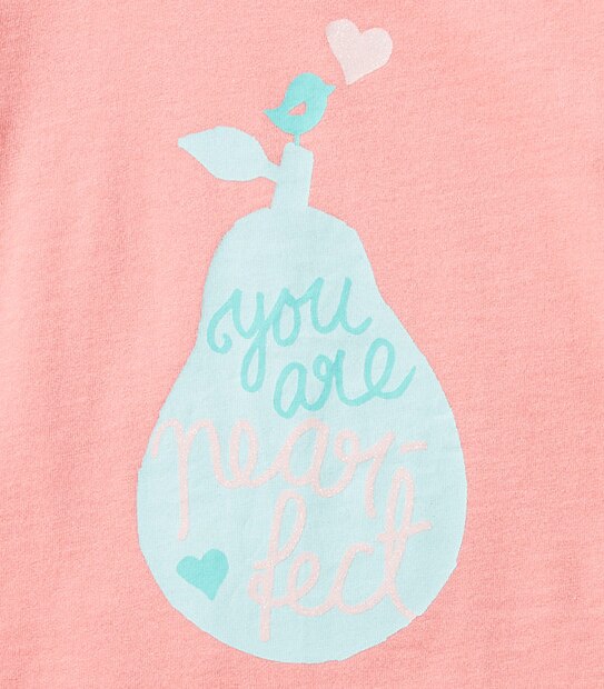 Girls' Short Sleeve Print T-Shirt