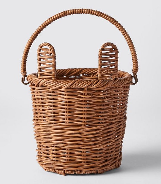 Easter Wicker Bunny Baskets - Brown