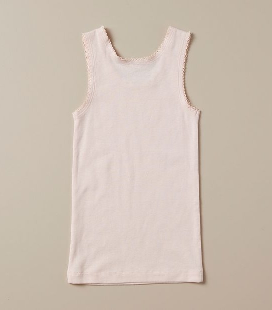 Organic Cotton 3 Pack Scalloped Vests