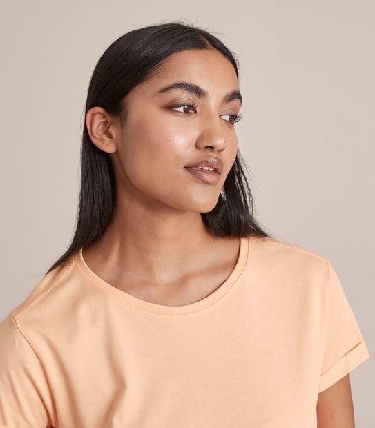 Cotton/Modal Relaxed T-Shirt 6 of 6