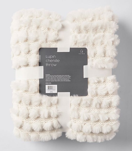 Lupin Chenille Throw
