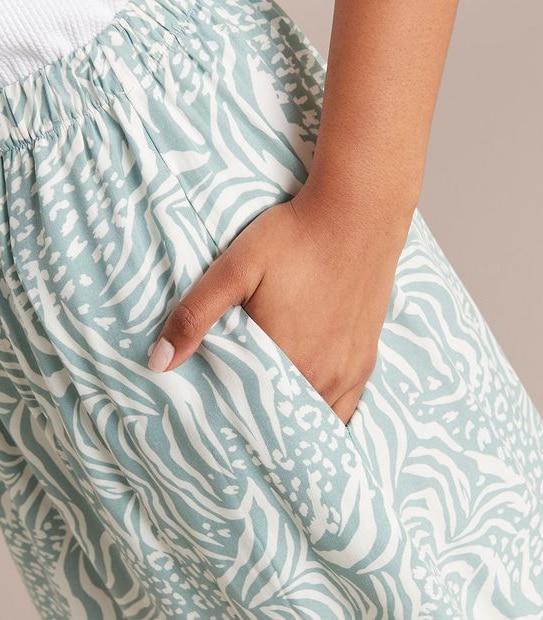 Frill Hem High-Low Maxi Skirt