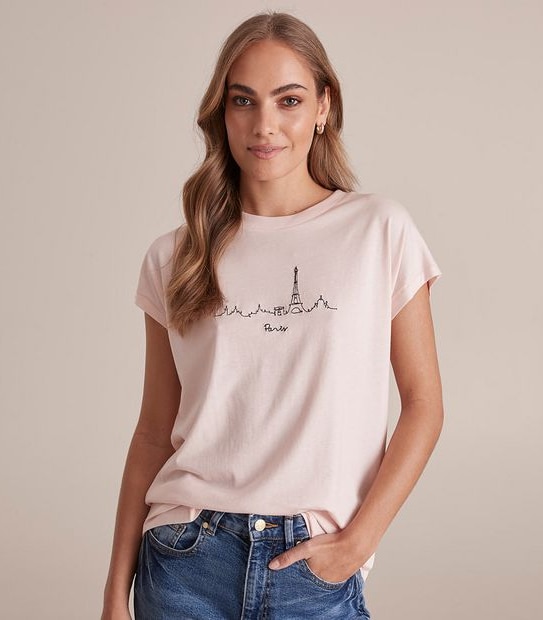 Addison Embroidered T-Shirt