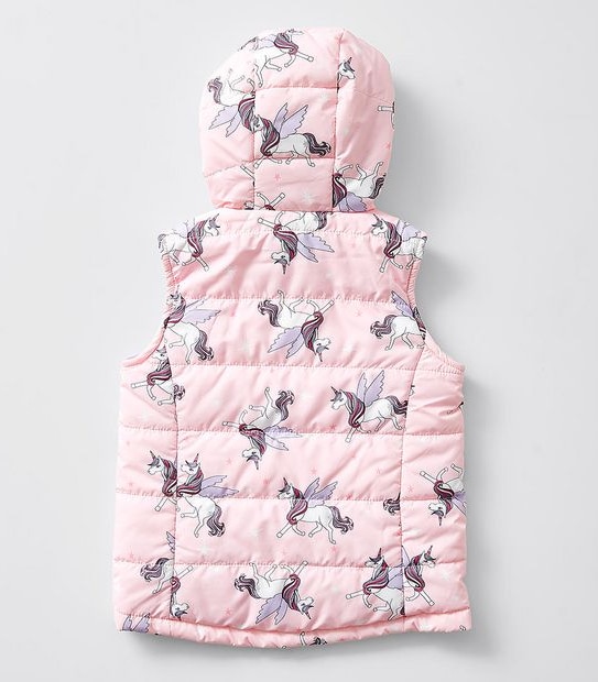 Fleece Lined Puffer Vest