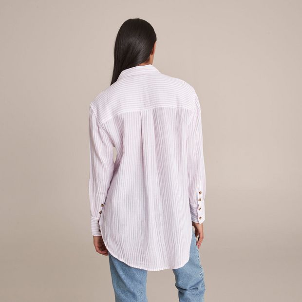 Courtney Double Cloth Shirt | Target Australia