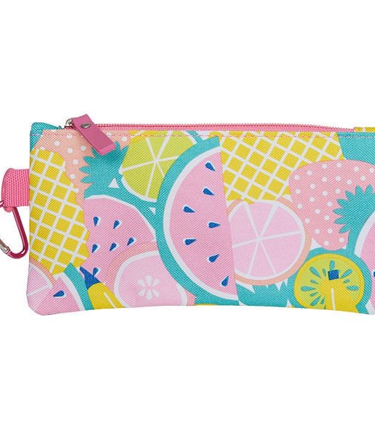 Tropical Fruit Print Backpack - 3 Piece 4 of 5