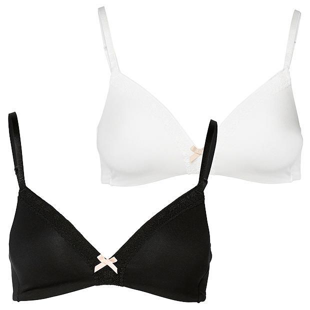 Lily Loves 2 Pack Wirefree Bras Lily Loves 2 Pack Wirefree Bras