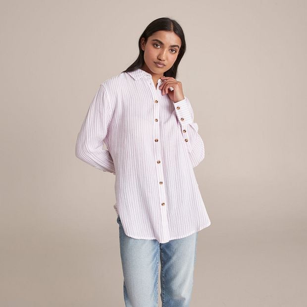 トップス COURTNEY Courtney Double Cloth Shirt | Target Australia