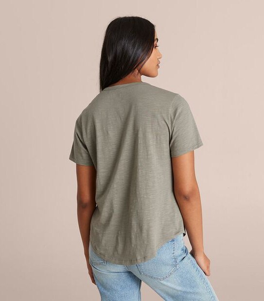 Organic Cotton Slub T-Shirt