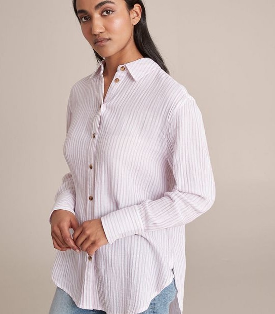 Courtney Double Cloth Shirt 6 of 6