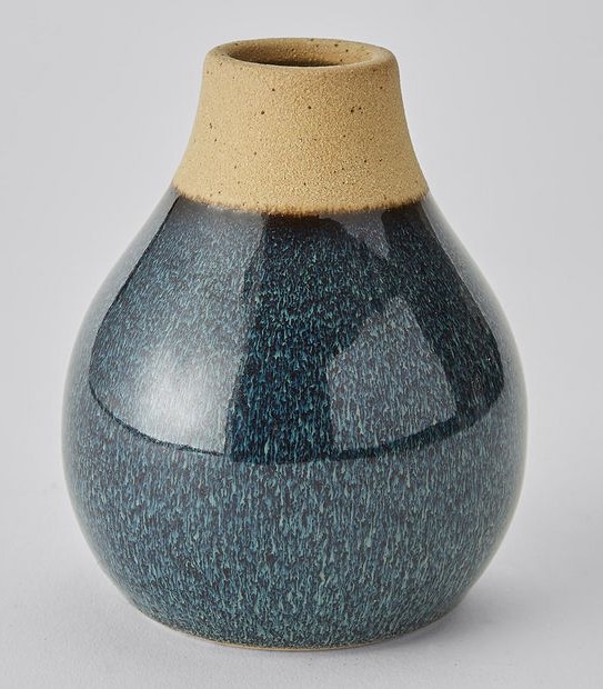 Reactive Glaze Bud Vase