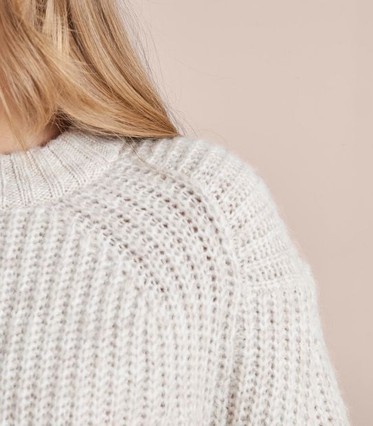 Fluffy Crew Neck Jumper