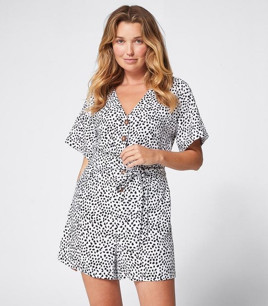 Button Through Playsuit