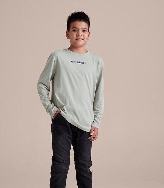 Organic Cotton Long Sleeve Top
