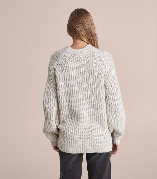Fluffy Crew Neck Jumper