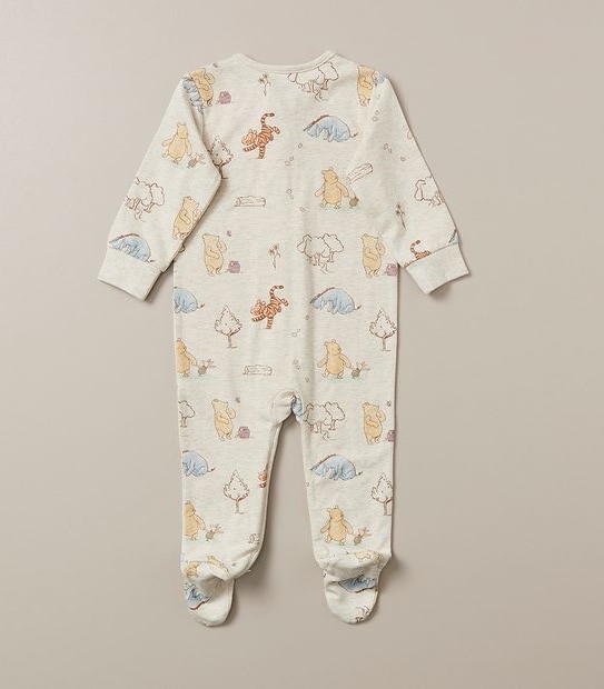 Baby Organic Cotton Disney Winnie The Pooh Coverall 