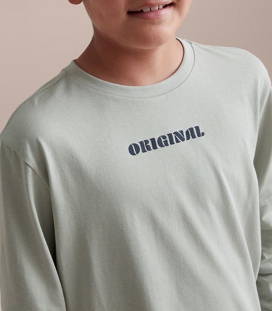 Organic Cotton Long Sleeve Top