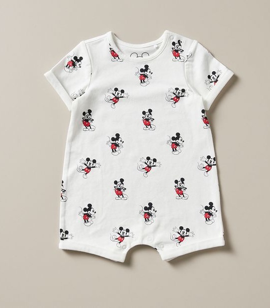 Baby Organic Cotton Disney 2 Pack Romper