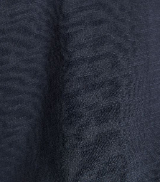 Organic Cotton Slub V-Neck T-Shirt