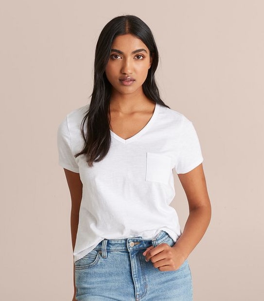 target white v neck