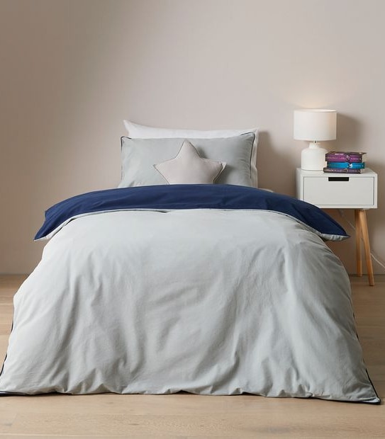 Kade Stonewash Quilt Cover Set