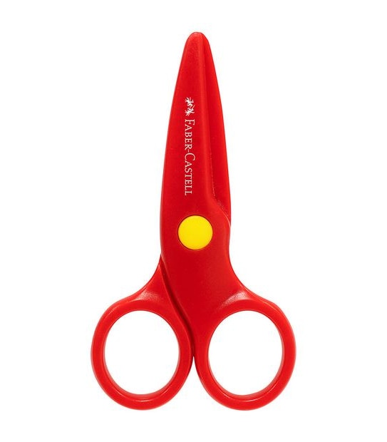 Faber-Castell Child Safe Scissors - Safety Scissors for Kids