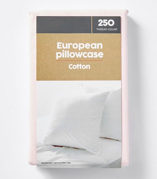 Target 2 Pack 250 Thread Count Cotton European Pillowcases