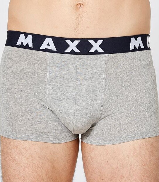 Maxx 3 Pack Hipster Trunks - Grey Multi