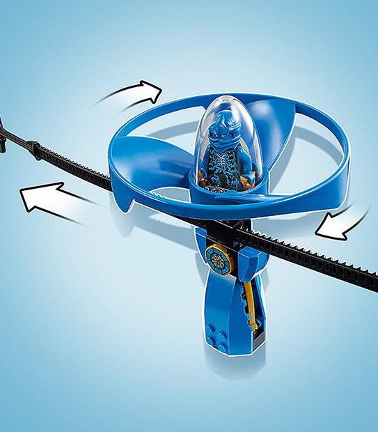 LEGO® NINJAGO Airjitzu Jay Flyer 70740