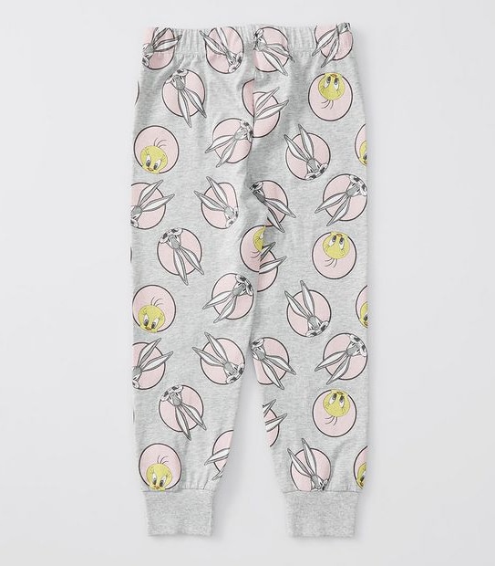 Bugs Bunny 3 Piece Pyjama Set - Pink