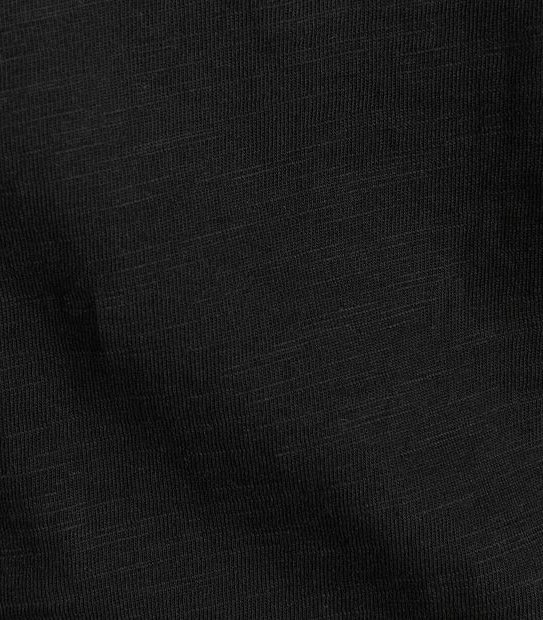 Organic Cotton Slub V-Neck T-Shirt