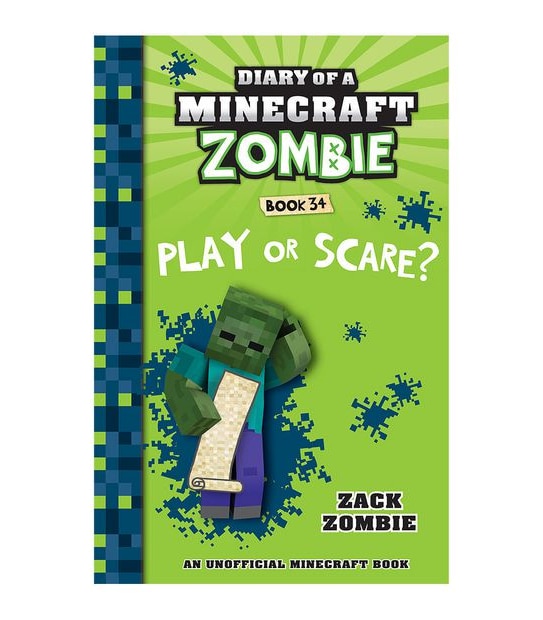 Diary Of A Minecraft Zombie #34:Play Or Scare?  - Zack Zombie