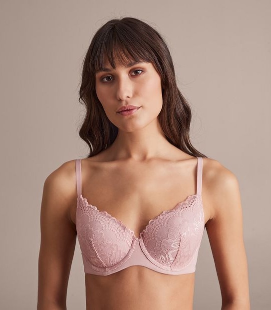 Lace T-Shirt Bra - Soft Rose Pink