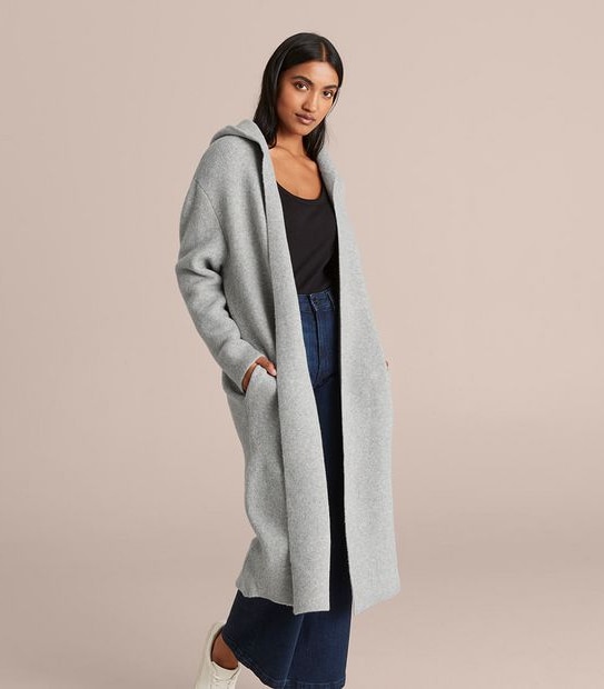 Lounge Hooded Coatigan
