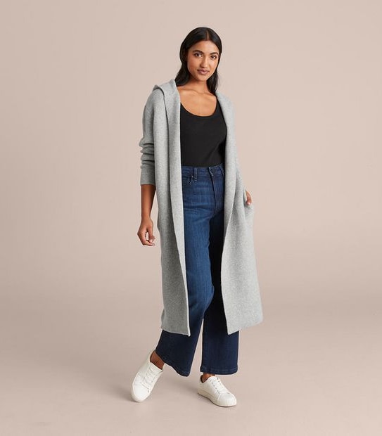 Lounge Hooded Coatigan