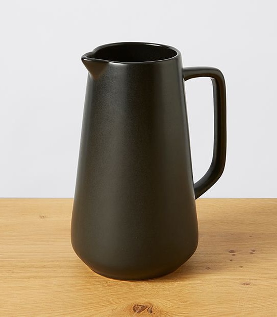 Matte Black Water Jug